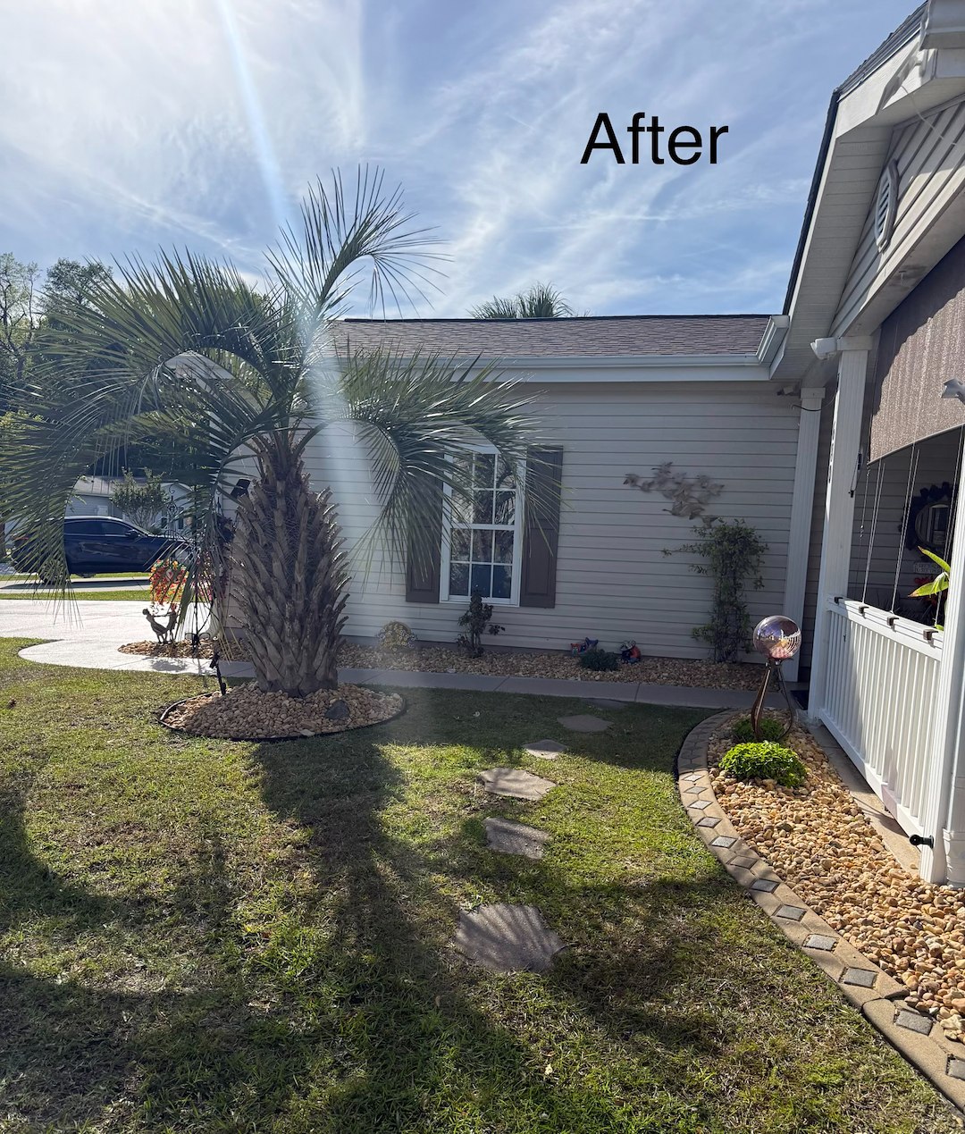 Rock Landscaping Job near Myrtle Beach, SC